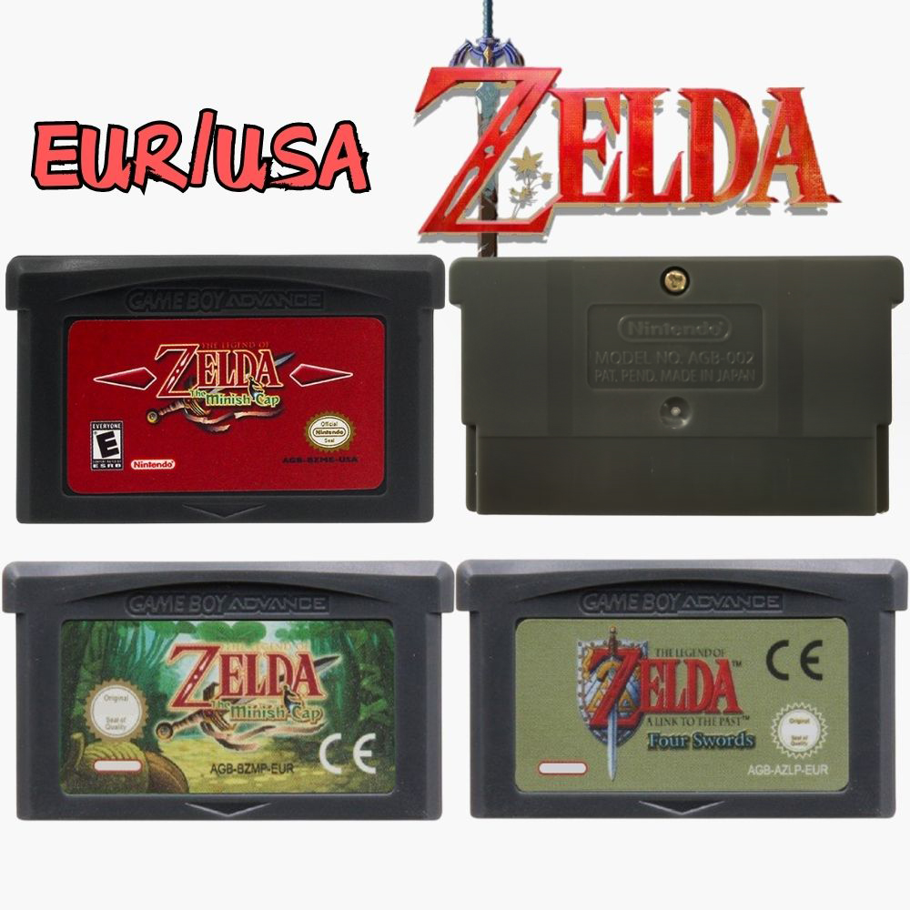 Board Game Zelda - popular USA/EUR Version GBA Game Cartridge