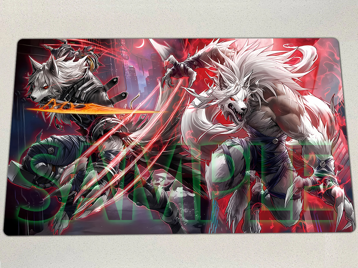 Board Game Werewolf - YuGiOh Playmat K9-X 