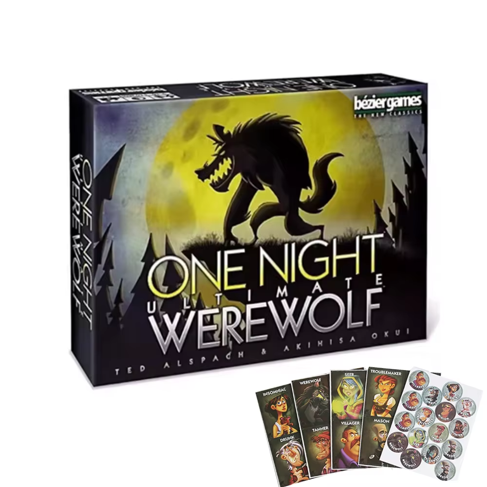 Board Game Werewolf - One Night Ultimate Werewolf Card Board