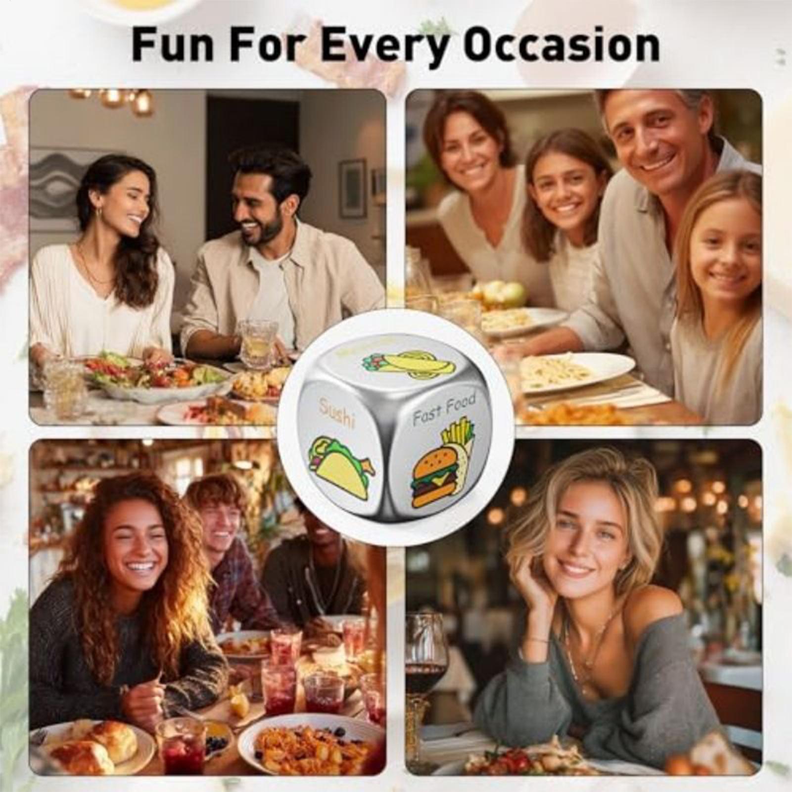 Date Night Food Dice Couple Di - Board Game Night recensione e prezzo