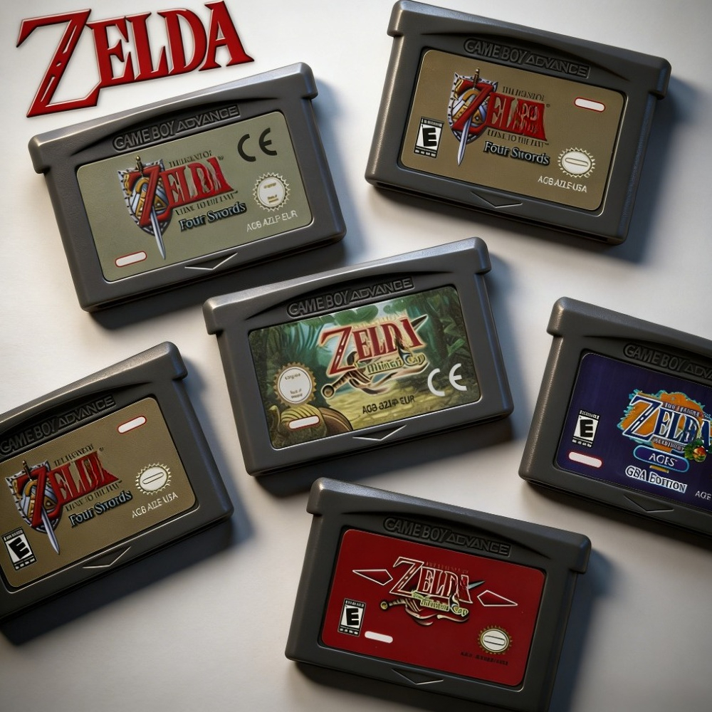 GBA Game Cartridge 32 Bit Vide - Board Game Zelda recensione e prezzo