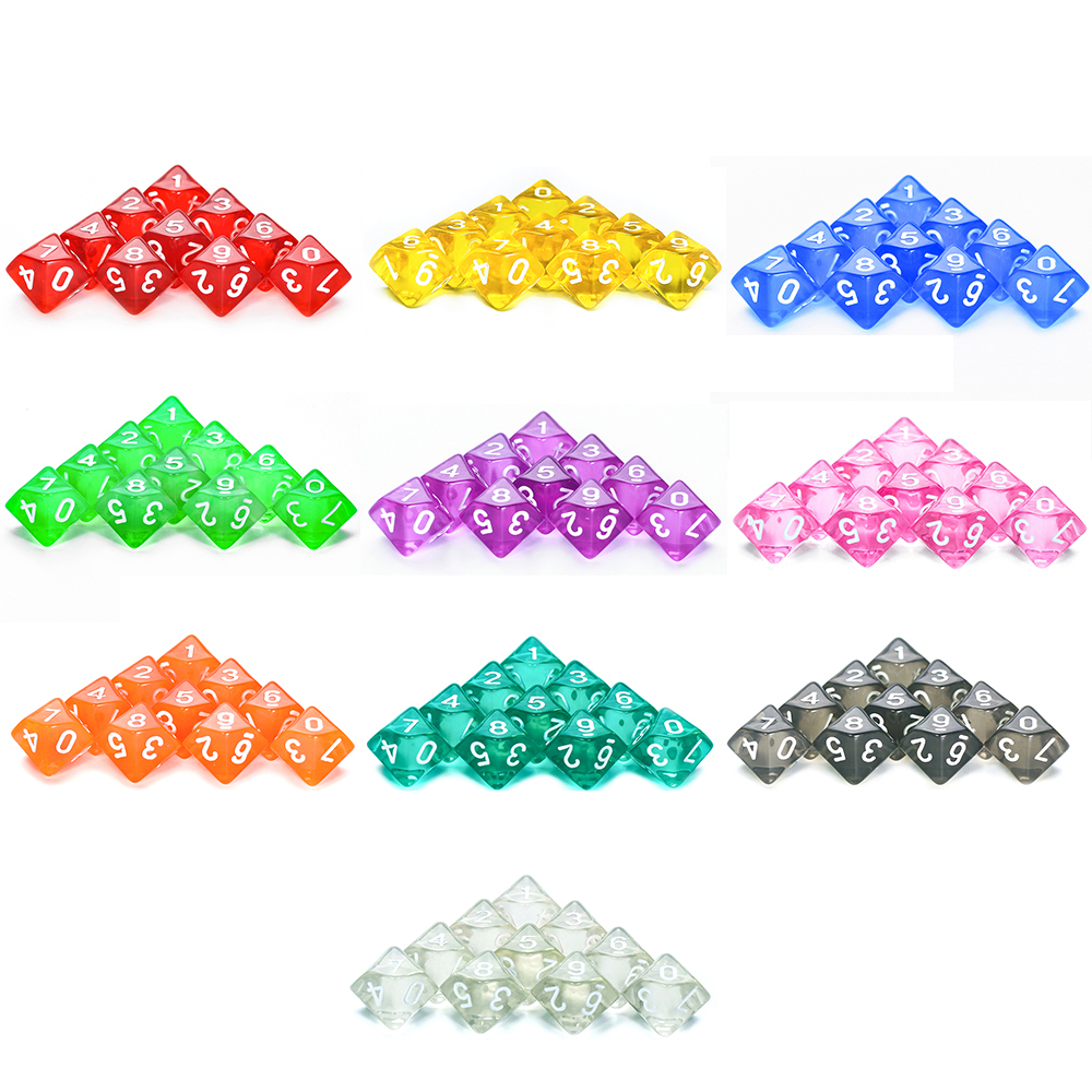 Board Game D10 Dice 10pcs Digi - Board Game Digital recensione e prezzo