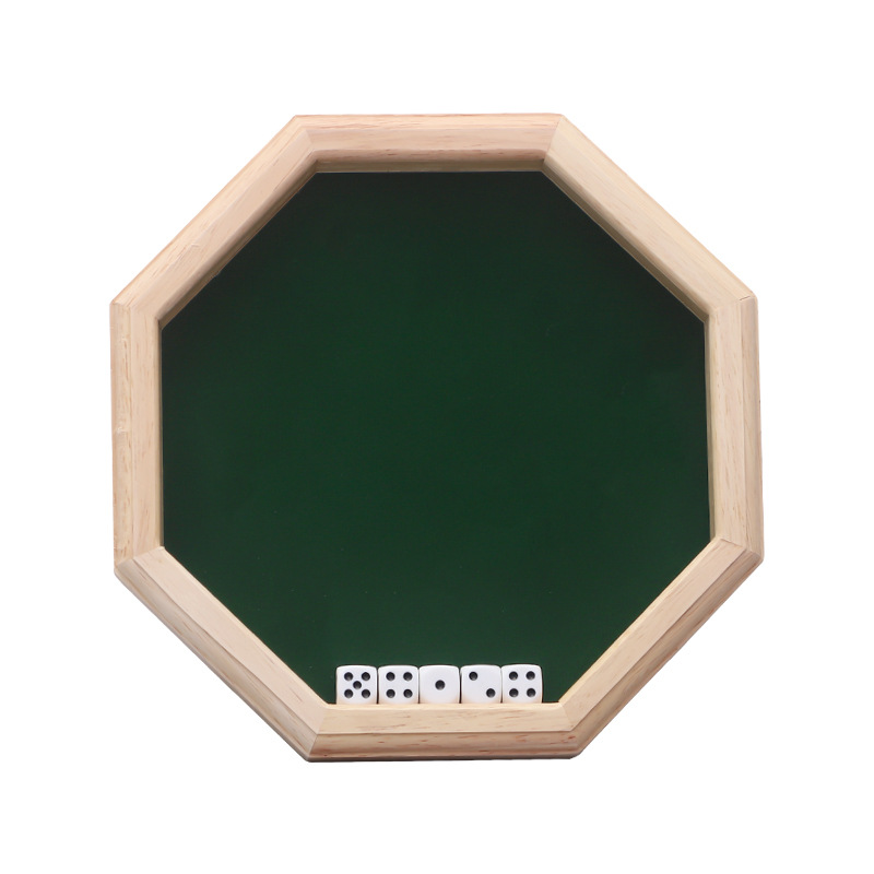 Wooden Octagonal Board Game wi - Board Game Night recensione e prezzo