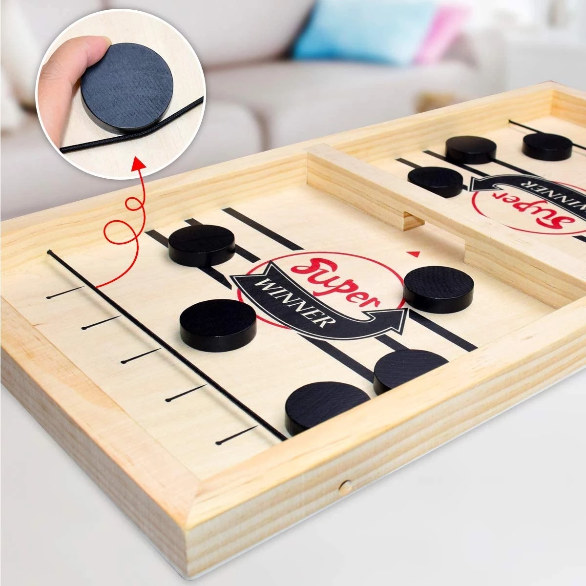 Table Hockey Paced Sling Puck  - Board Game Land recensione e prezzo