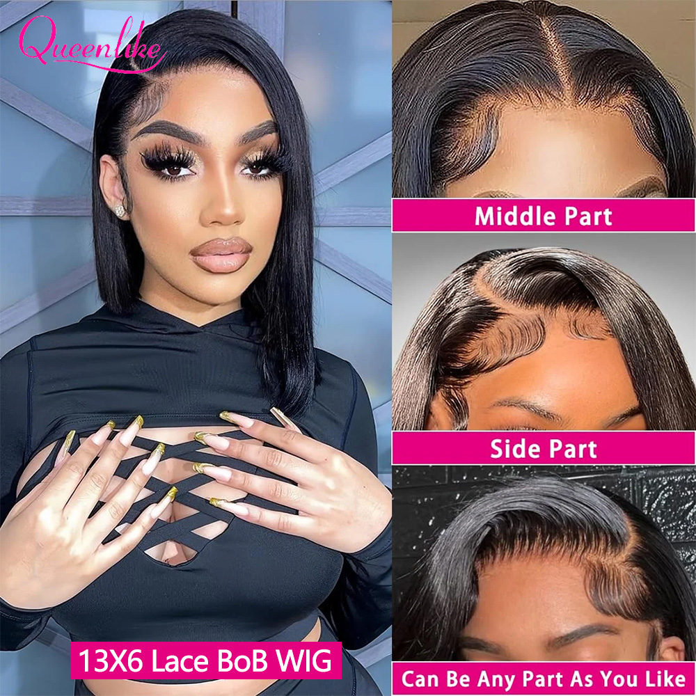 Queenlike Bob Wig Human Hair 1 - Board Game Queen recensione e prezzo