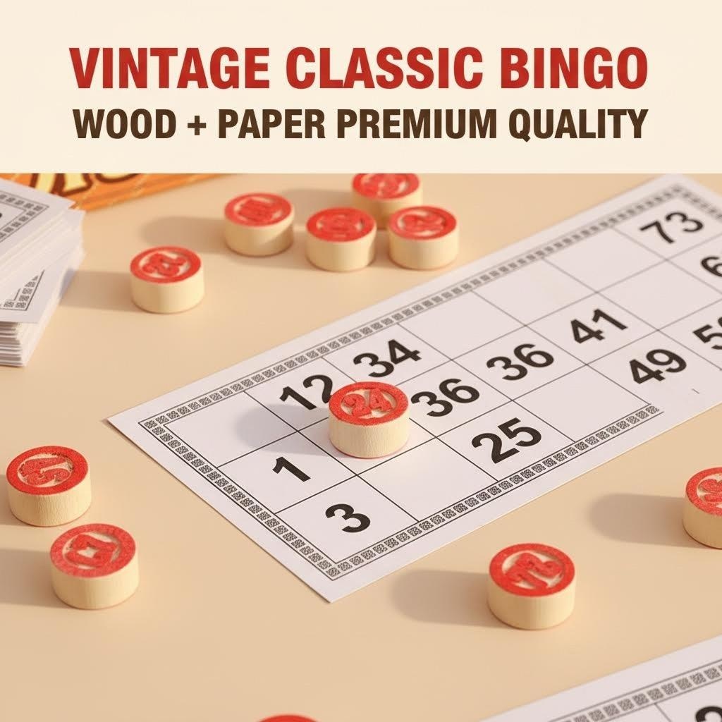 Vintage Russian Lotto Bingo Ga - Board Game Night recensione e prezzo