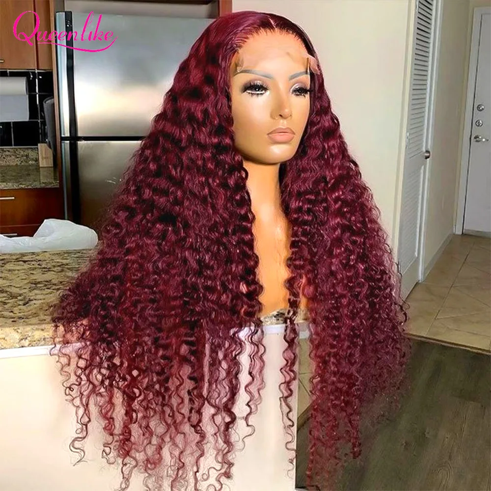 30inch Curly Burgundy 13x6 Hd  - Board Game Queen recensione e prezzo