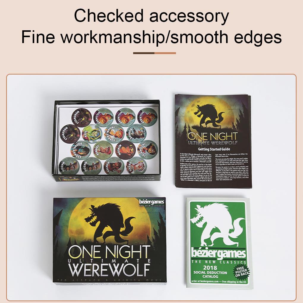 Board Games One Night Ultimate - Board Game Werewolf recensione e prezzo