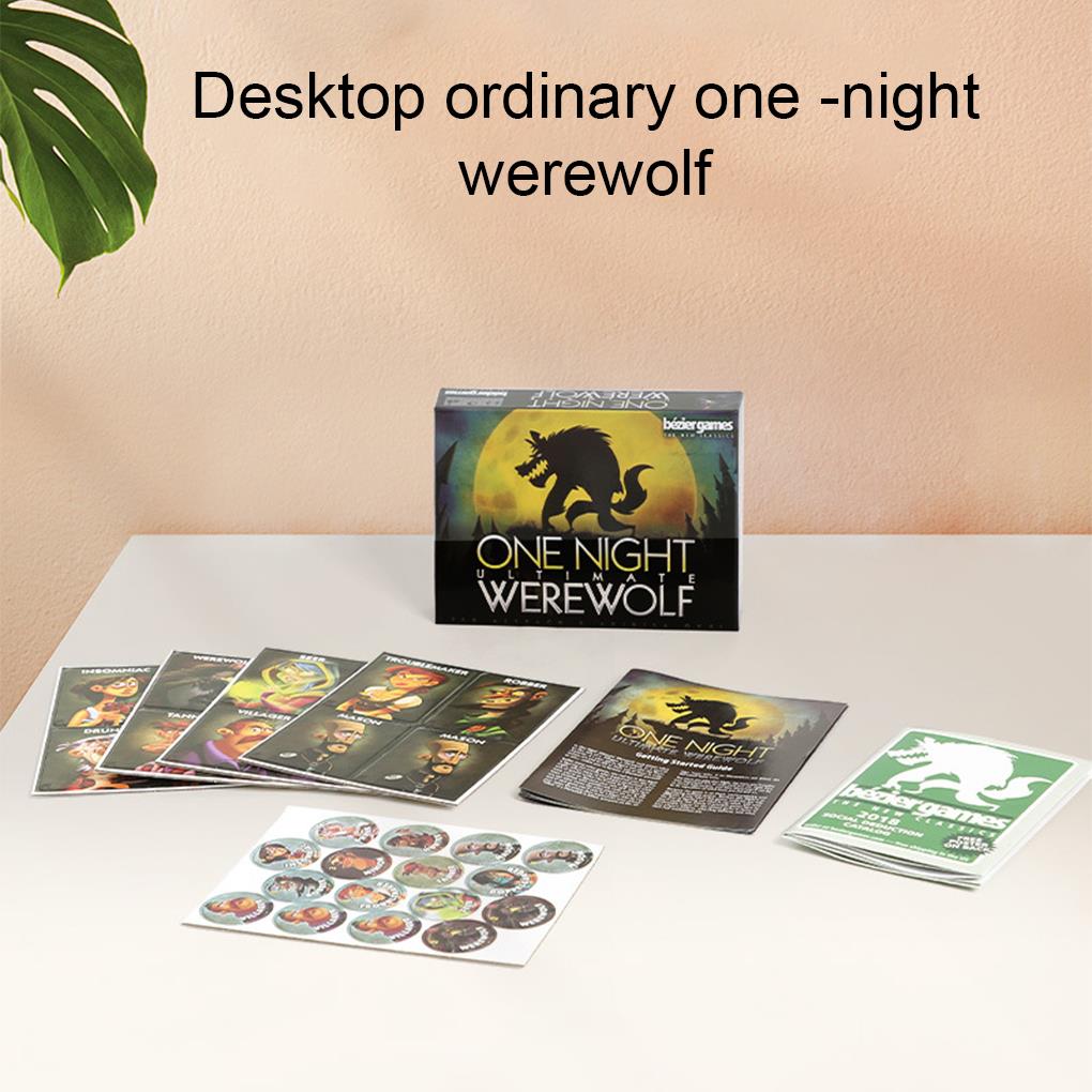 Board Games One Night Ultimate - Board Game Werewolf recensione e prezzo