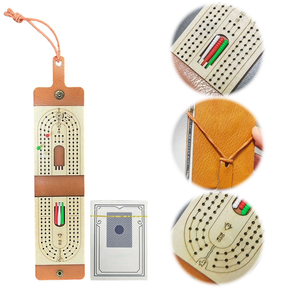 Traditional Wooden Cribbage Bo - Board Game Night recensione e prezzo