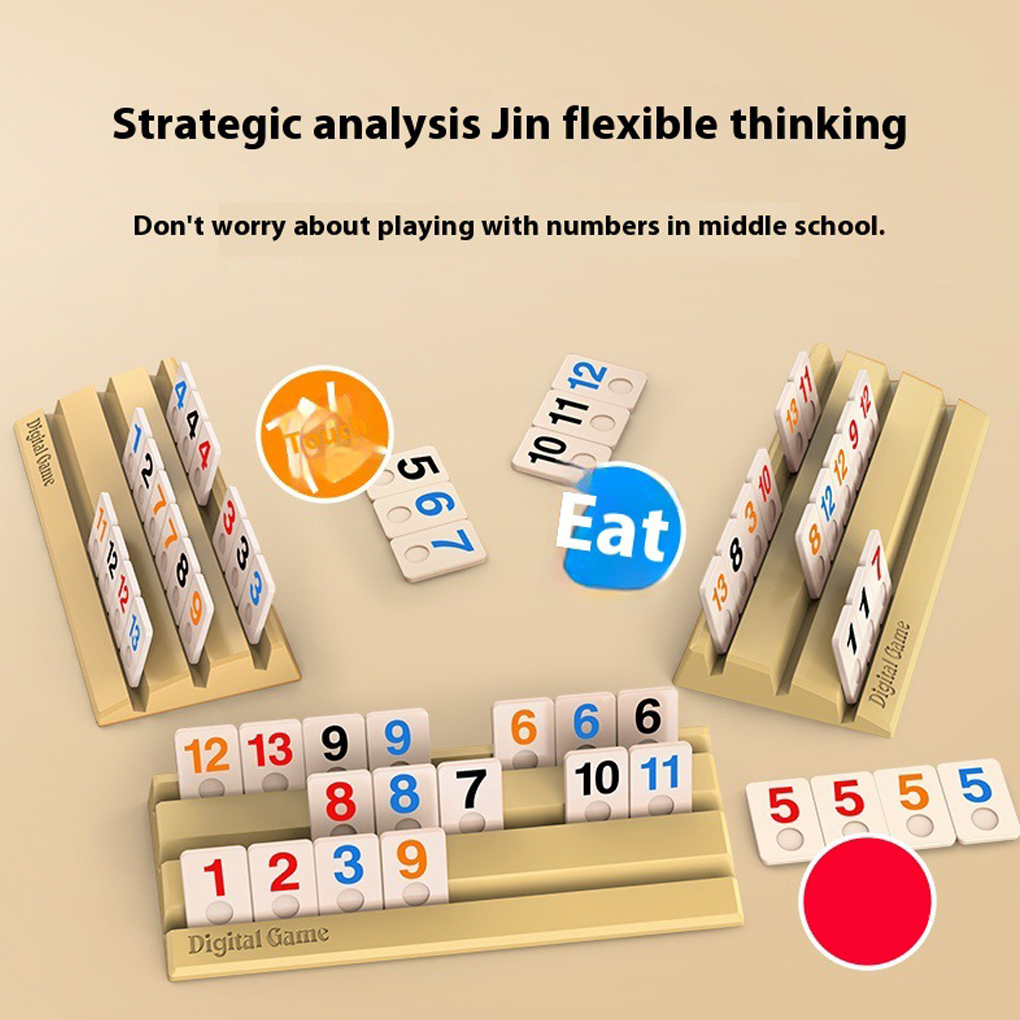 Digital Game Set Rummy Wooden  - Board Game Digital recensione e prezzo