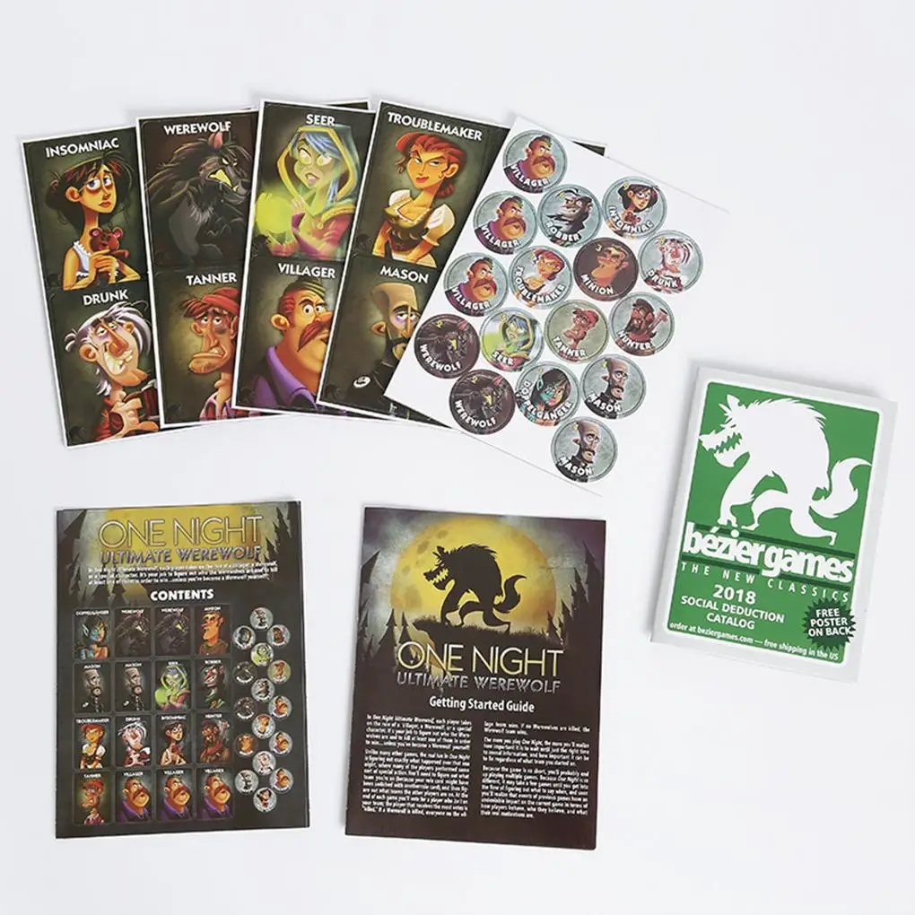 Board Games One Night Ultimate - Board Game Werewolf recensione e prezzo