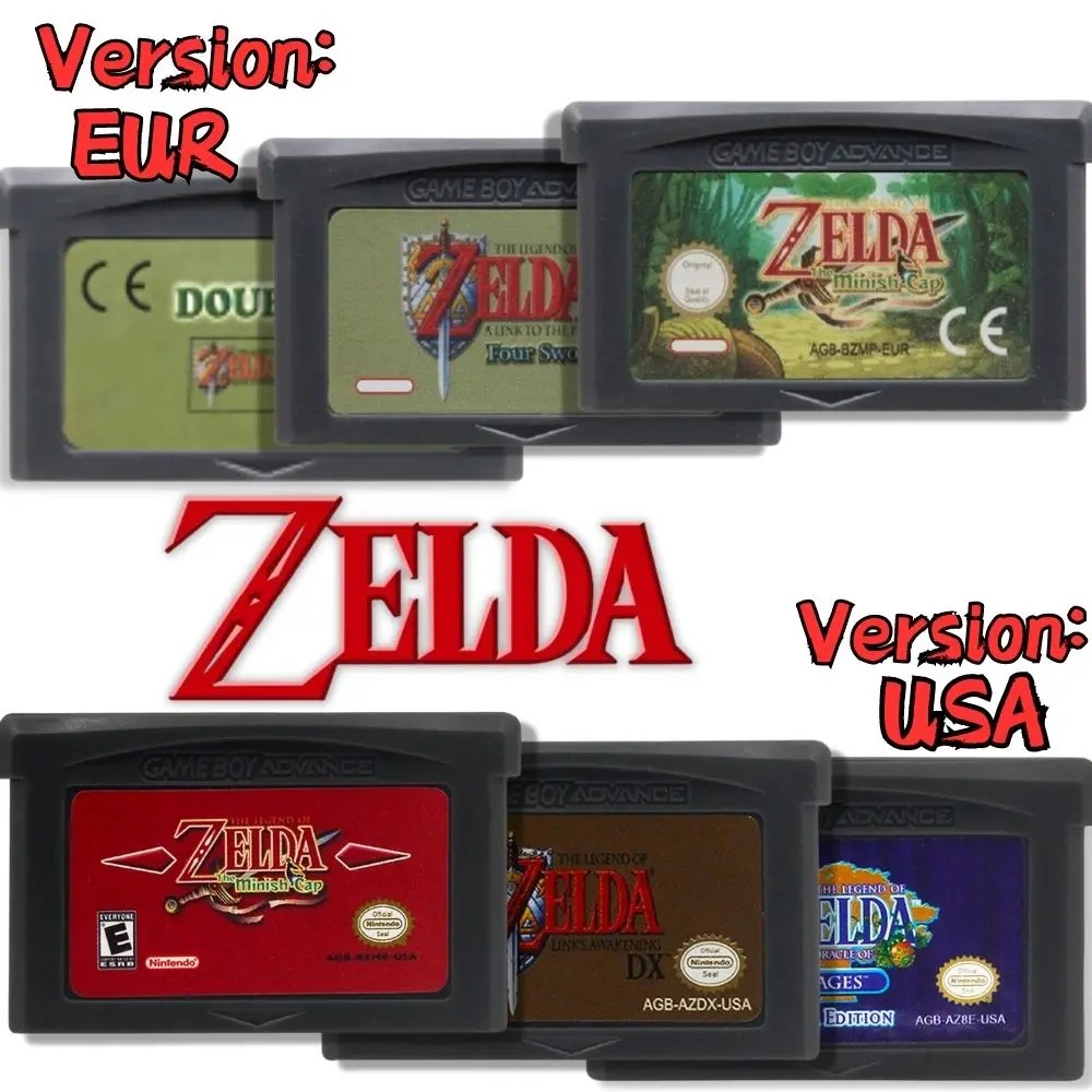 GBA Game Cartridge 32 Bit Vide - Board Game Zelda recensione e prezzo