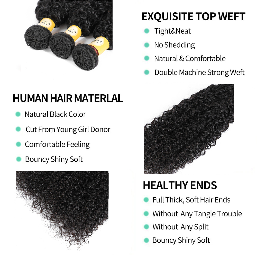 12A Kinky Curly Hair Bundles 1 - Board Game Queen recensione e prezzo