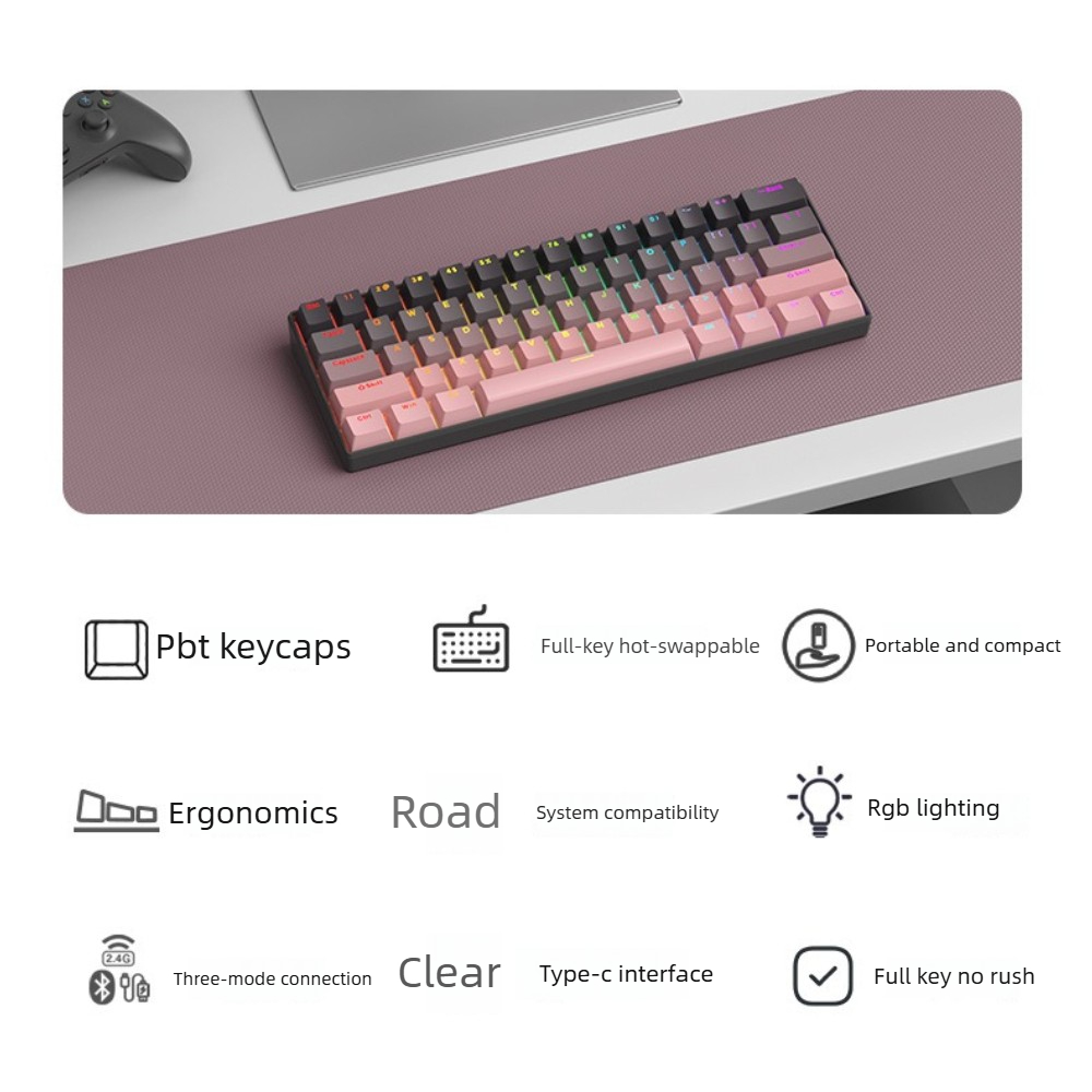 Wireless Gaming Mechanical Key - Board Game Journal recensione e prezzo