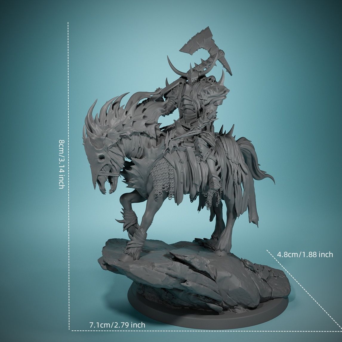 80mm Dark Night Death Horse Bo - Board Game Night recensione e prezzo