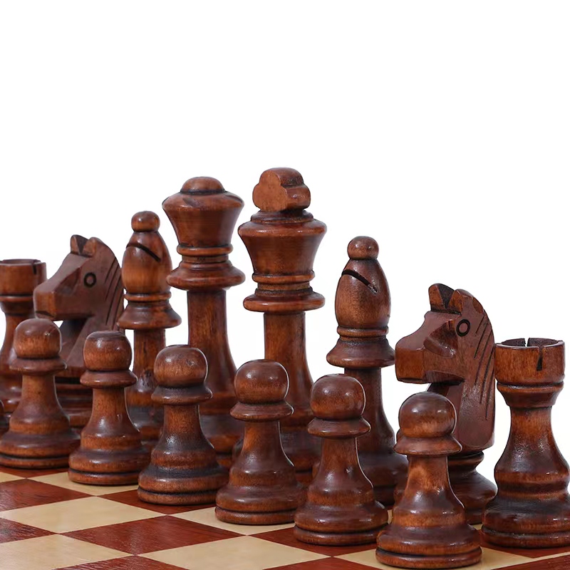 32 Pieces Wooden Chess King He - Board Game Queen recensione e prezzo
