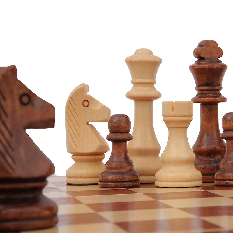 32 Pieces Wooden Chess King He - Board Game Queen recensione e prezzo
