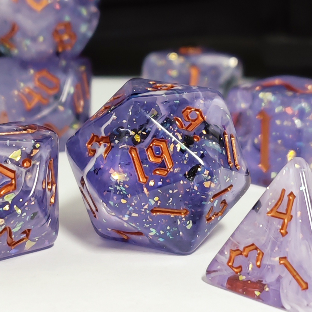 Glittery Purple Swirl with Obs - Board Game Digital recensione e prezzo