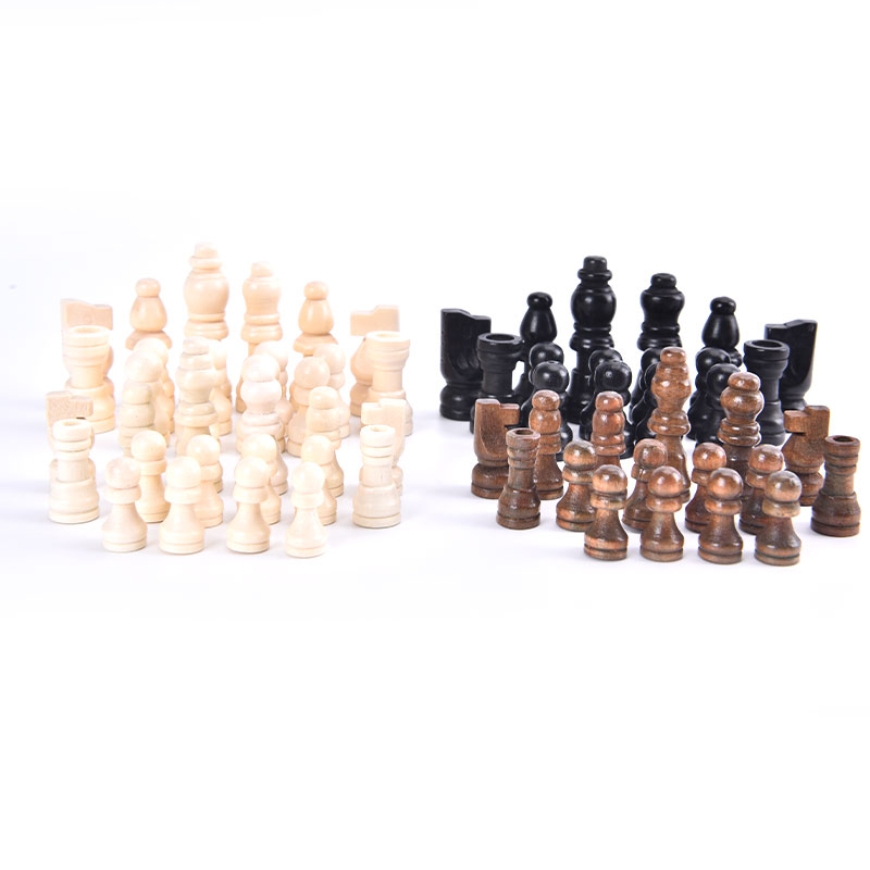32pcs Wooden Chess Pieces Comp - Board Game Queen recensione e prezzo