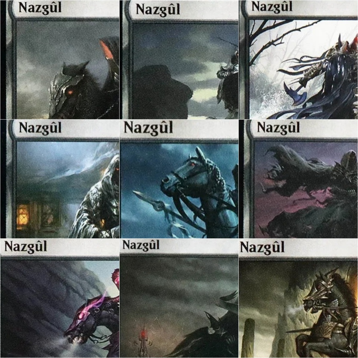 Foil/Holo Nazgûl sets TCG Magi - Board Game Land recensione e prezzo
