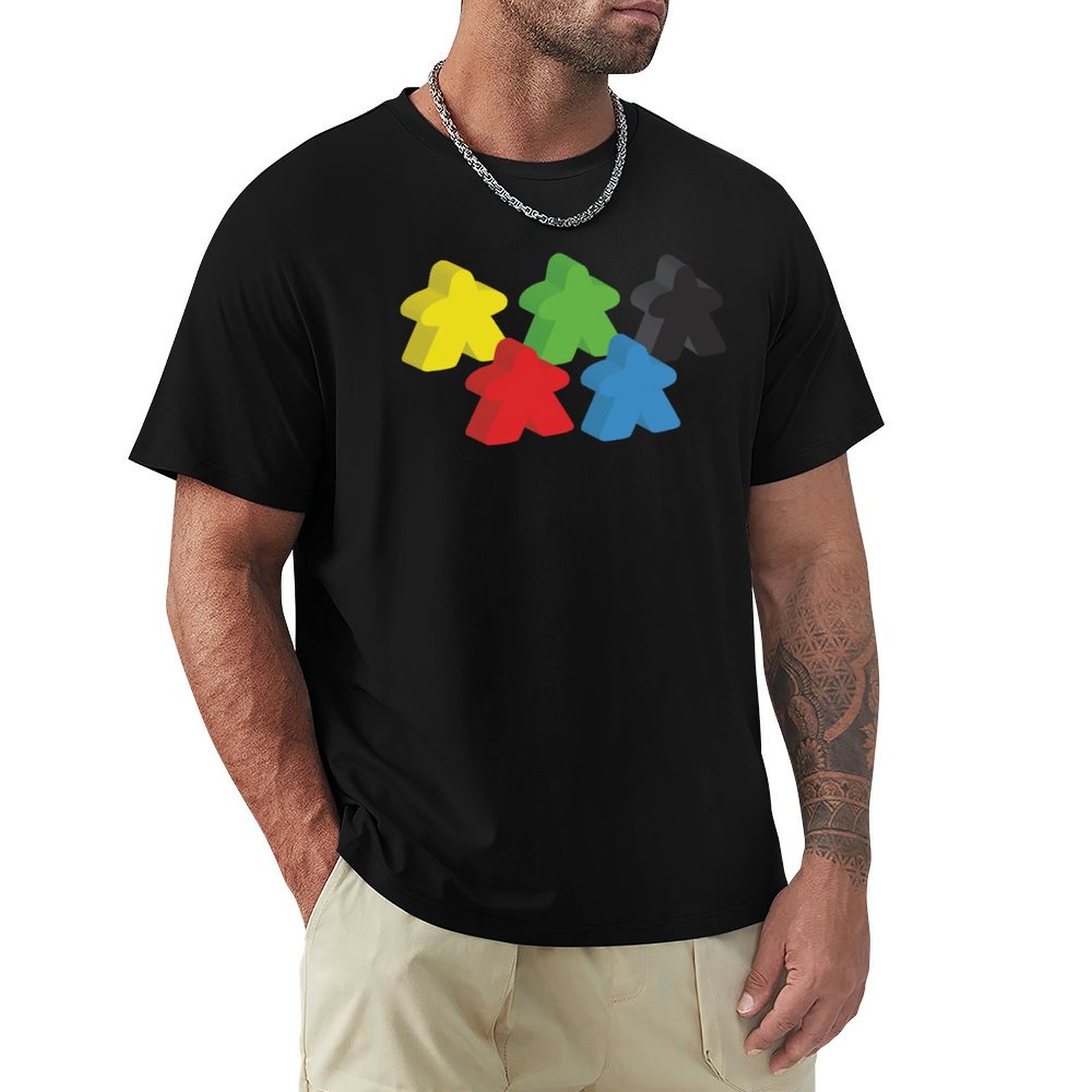 Set of 5 meeples (Board game t - Meeple Token Set recensione e prezzo