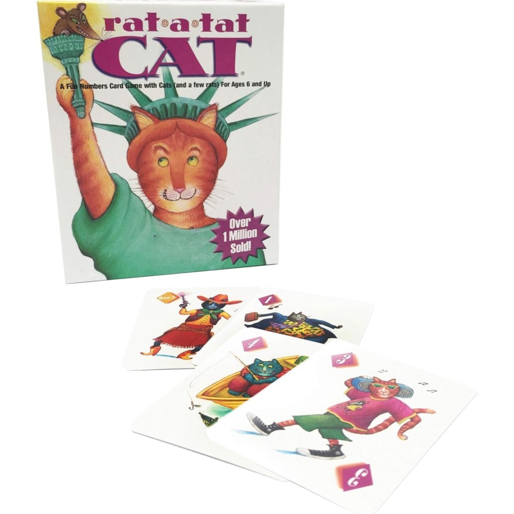 Rat A Tat Cat Fun Numbers Card - Board Game Night recensione e prezzo