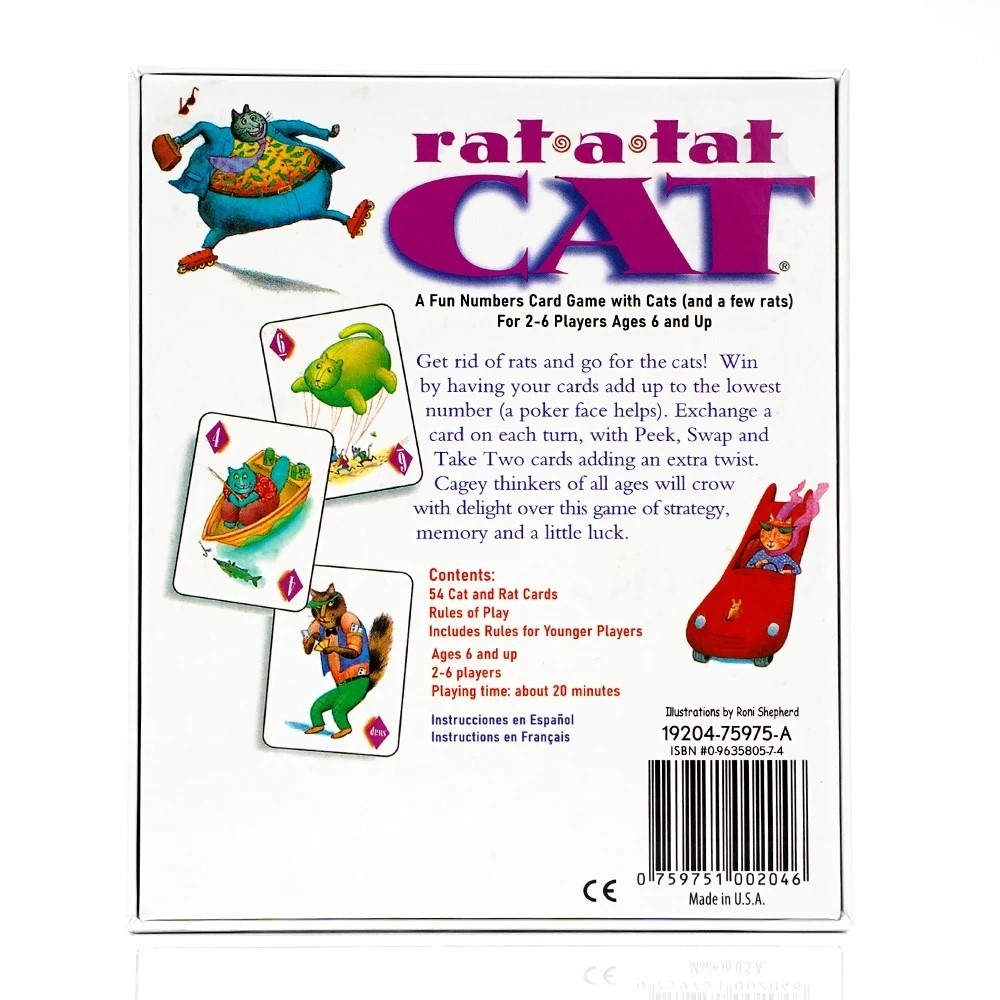 Rat A Tat Cat Fun Numbers Card - Board Game Night recensione e prezzo