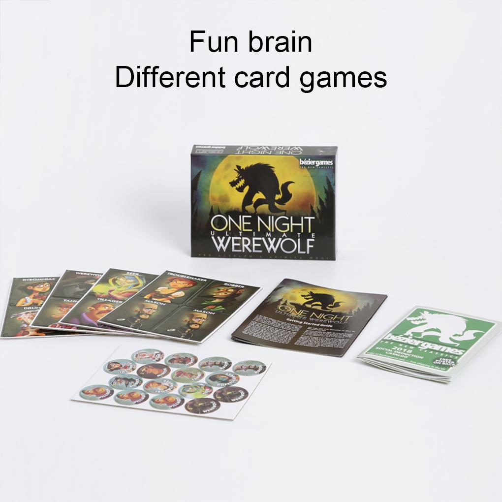 Board Games One Night Ultimate - Board Game Werewolf recensione e prezzo