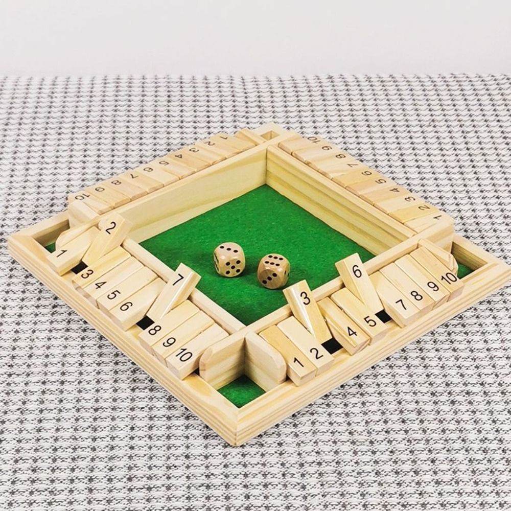 Shut The Box Table Board Game  - Board Game Land recensione e prezzo