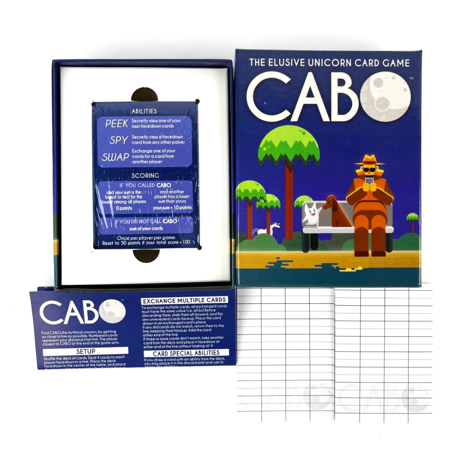 THE ELUSIVE UNICORN CABO Cabo  - Board Game Night recensione e prezzo