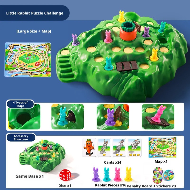 Hot Sale Fun Toy Rabbit Trap U - Board Game Land recensione e prezzo