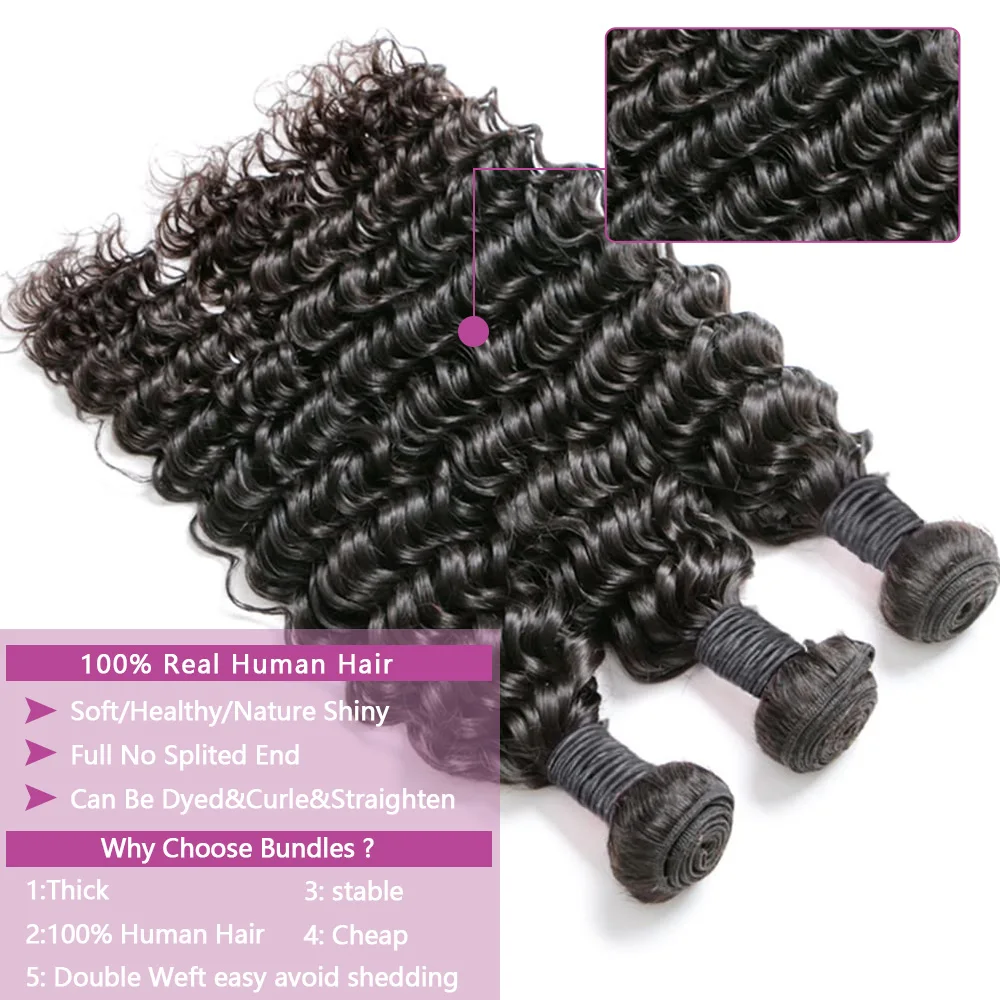 Queenlike Deep Wave Human Hair - Board Game Queen recensione e prezzo