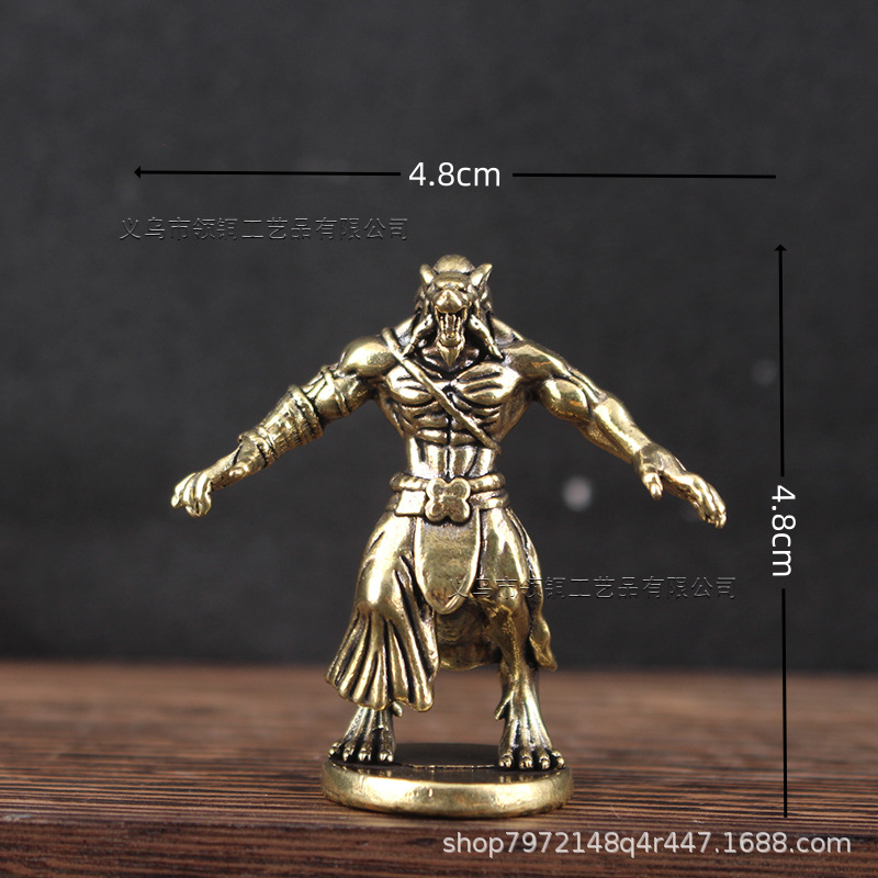Brass Werewolf Miniature Ornam - Board Game Werewolf recensione e prezzo