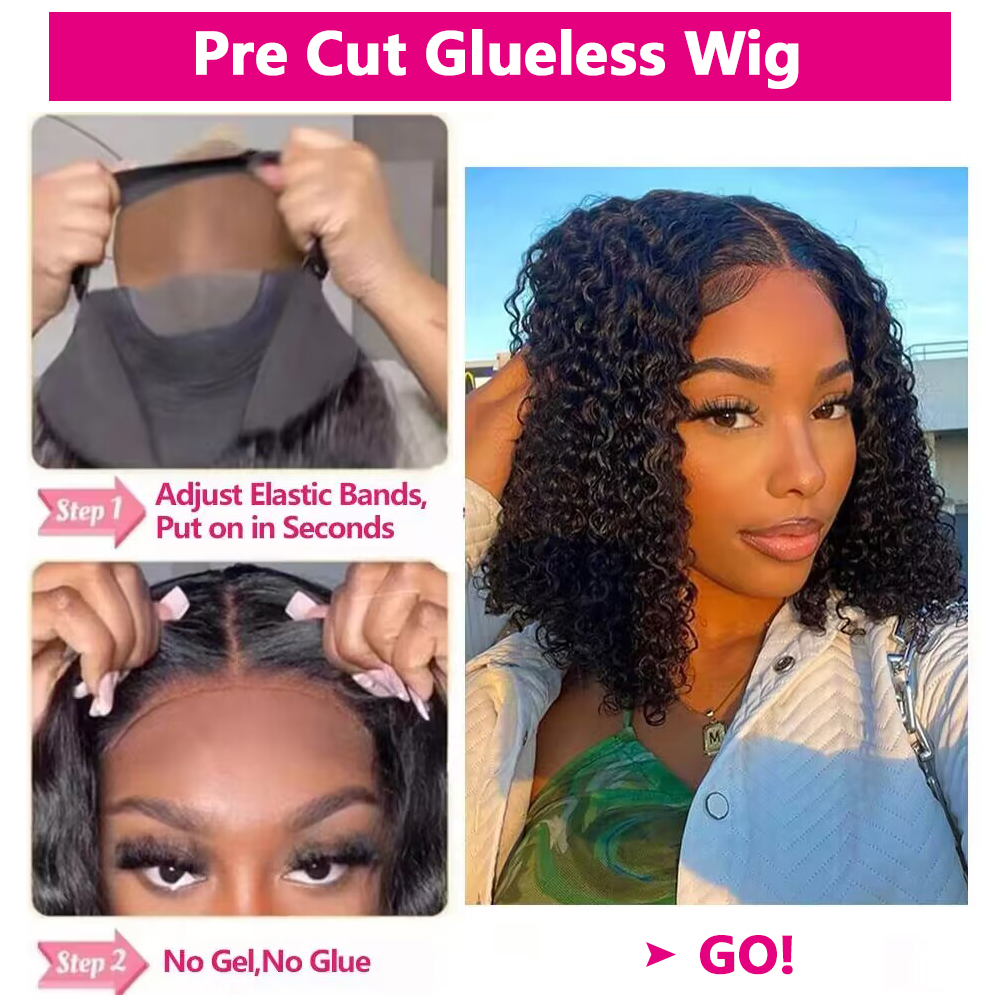 4x4 Glueless Wig BoB Human Hai - Board Game Queen recensione e prezzo
