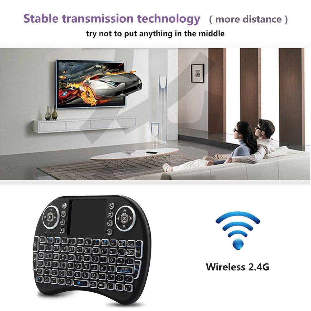 Backlit Mini Wireless Keyboard - Board Game Journal recensione e prezzo