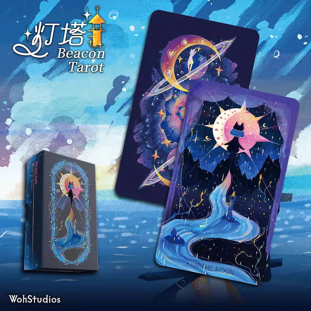 New Lighthouse Tarot Cards Aes - Board Game Queen recensione e prezzo