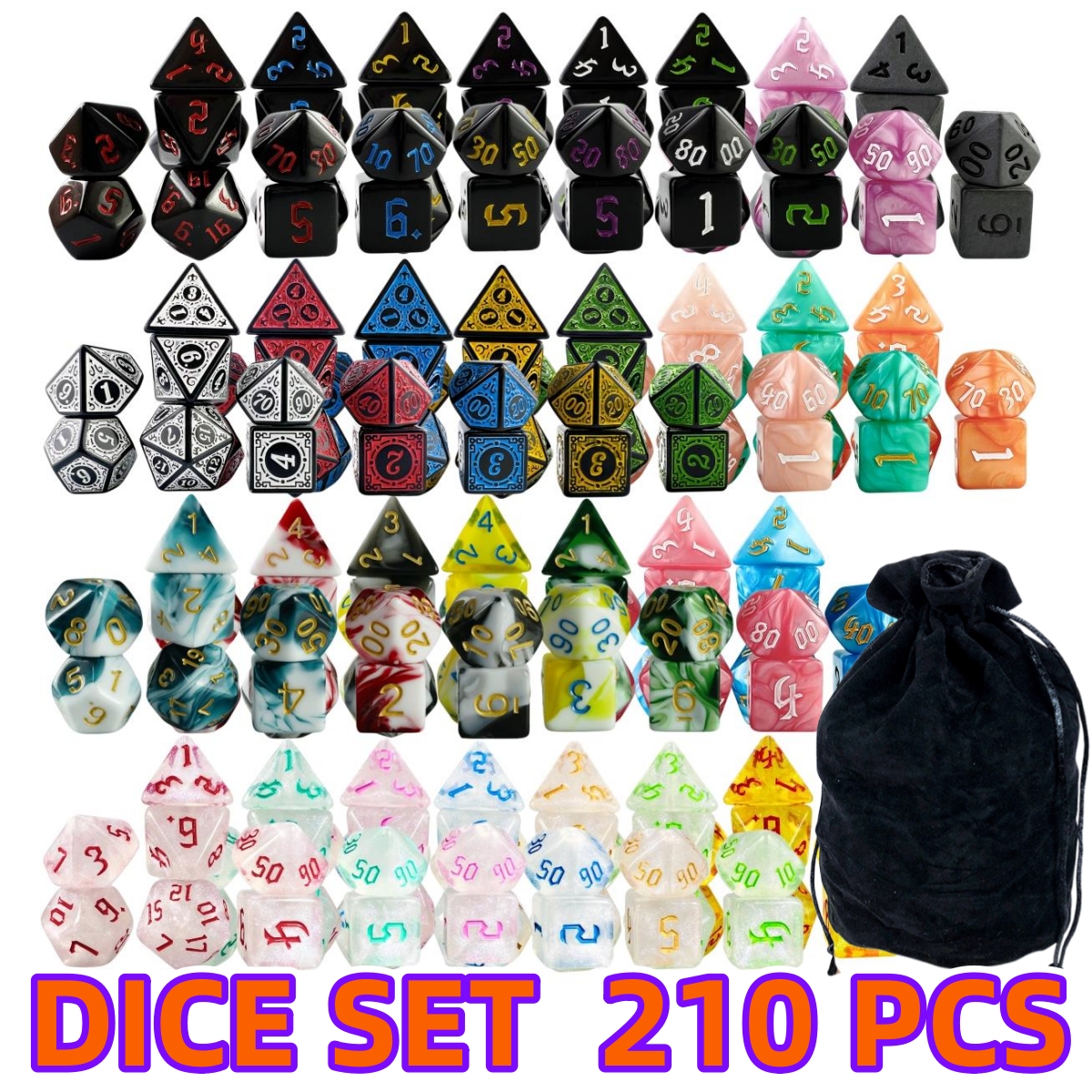 Dice Games Polyhedral Dice Set - Board Game Digital recensione e prezzo
