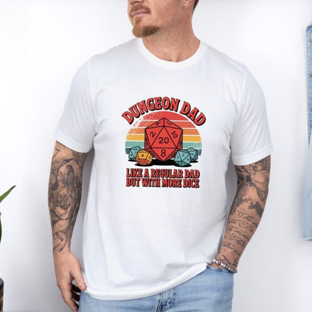 Dungeon Dad Shirt Funny Dungeo - Board Game Night recensione e prezzo