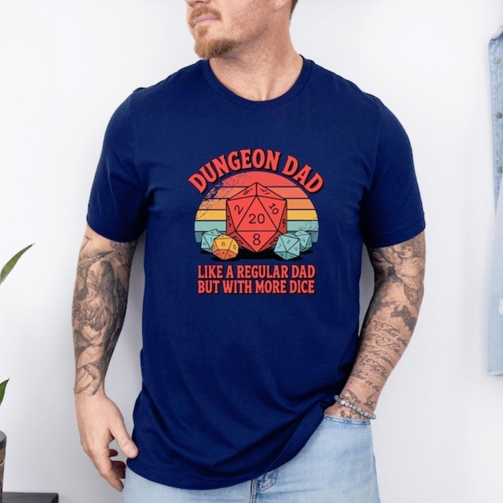 Dungeon Dad Shirt Funny Dungeo - Board Game Night recensione e prezzo