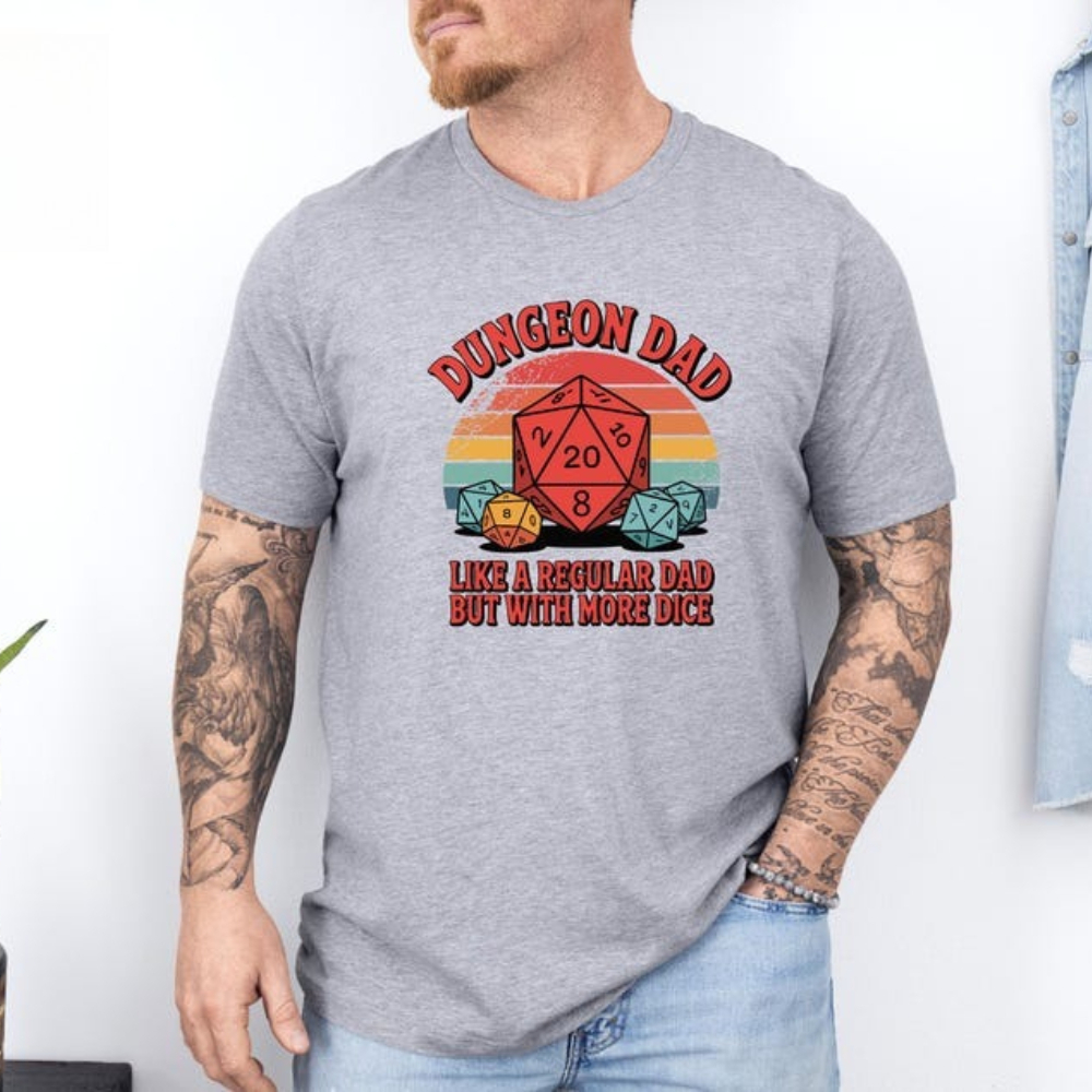 Dungeon Dad Shirt Funny Dungeo - Board Game Night recensione e prezzo